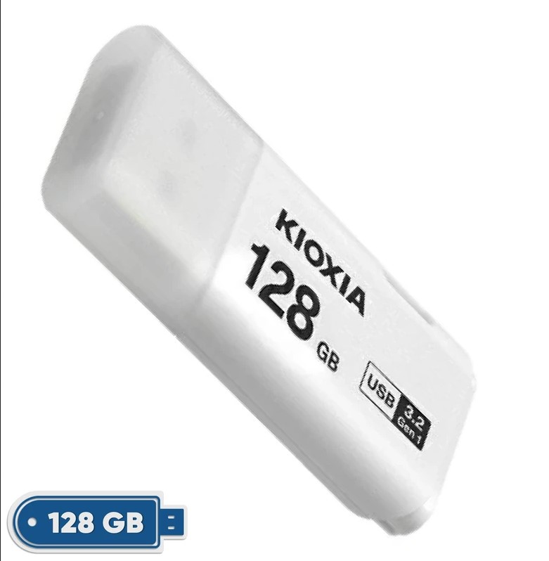 فلش مموری کیوکسیا مدل U301 ظرفیت 128 گیگابایت با رابط USB 3.2