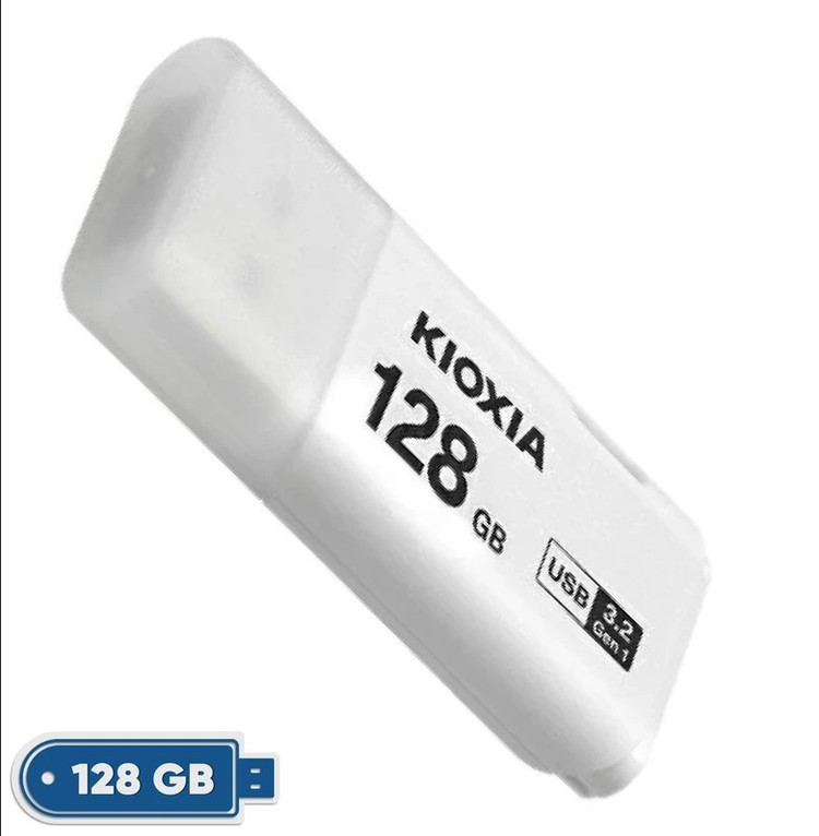 فلش مموری کیوکسیا مدل U301 ظرفیت 128 گیگابایت با رابط USB 3.2
