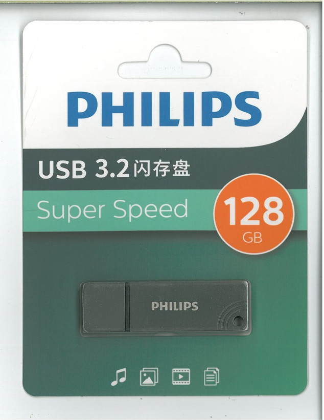 فلش مموری فیلیپس مدل FM11U-A 3.2 ظرفیت 128 گیگابایت با رابط USB 3.2