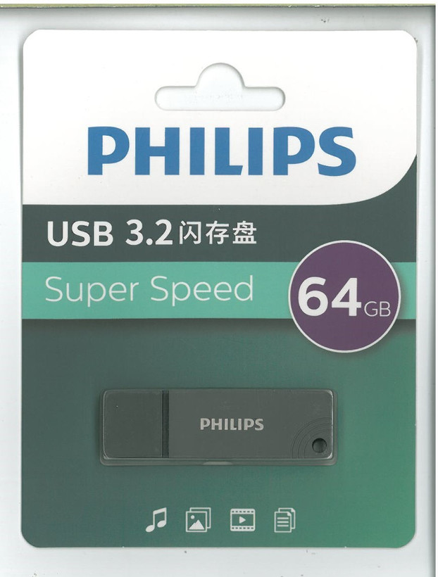 فلش مموری فیلیپس مدل FM11U-A 3.2 ظرفیت 64 گیگابایت با رابط USB 3.2