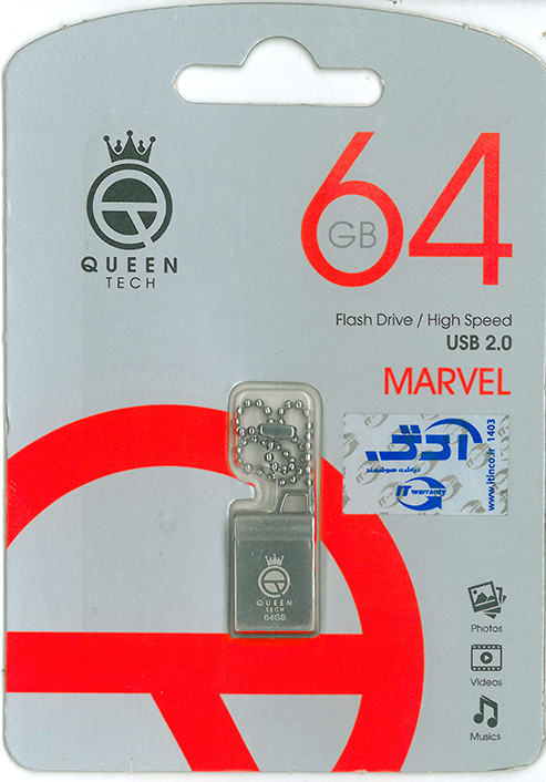 فلش مموری کوئین تک مدل MARVEL C-PLUS ظرفیت 64 گیگابایت با رابط USB 2.0