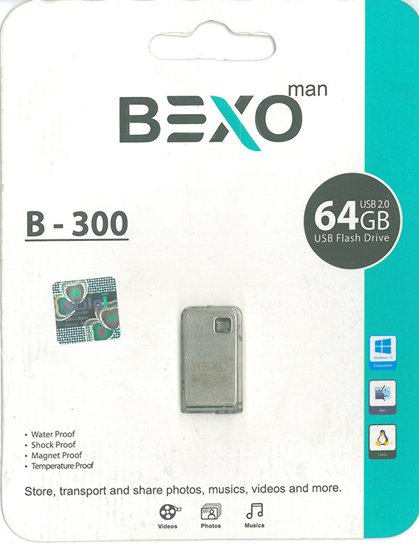 فلش 64 گیگ BEXO B-300 با رابط USB2