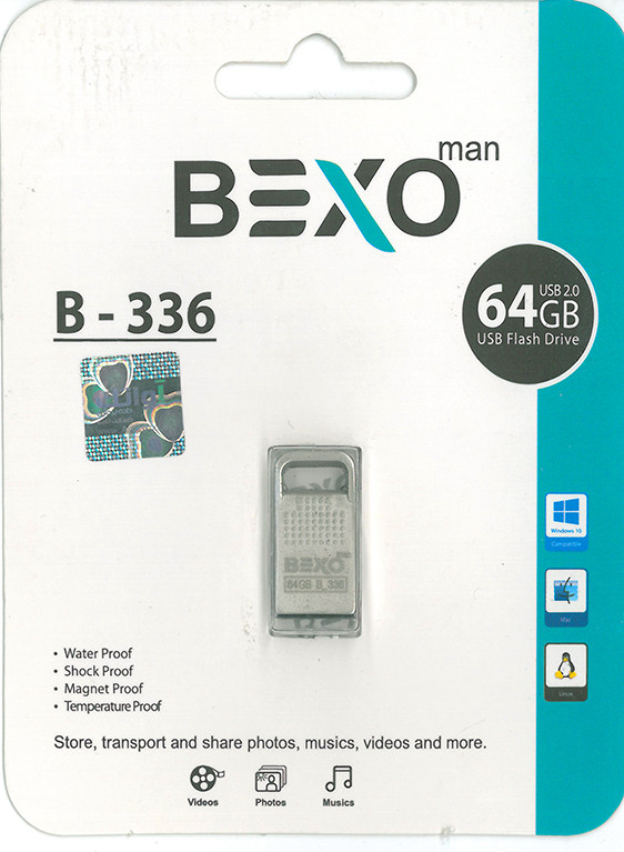 فلش 64 گیگ BEXO B-336 با رابط USB2