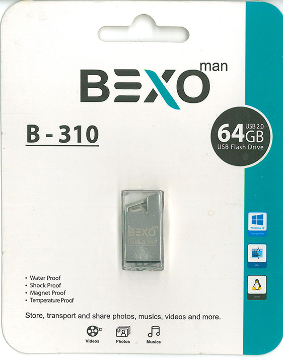 فلش 64 گیگ BEXO B-310 با رابط USB2