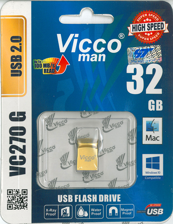 فلش 32 گیگ ویکومن مدل USB 2 vc270 G