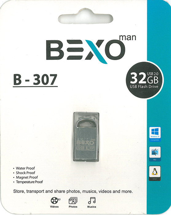 فلش 32 گیگ BEXO B-307 با رابط USB2