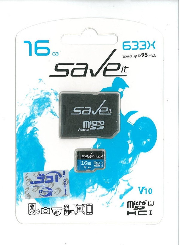 کارت حافظه 16 گیگ برند سیویت مدل 633X