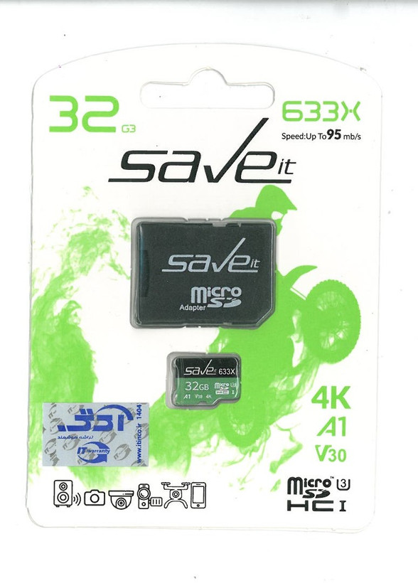 کارت حافظه 32 گیگ برند سیویت مدل 633X