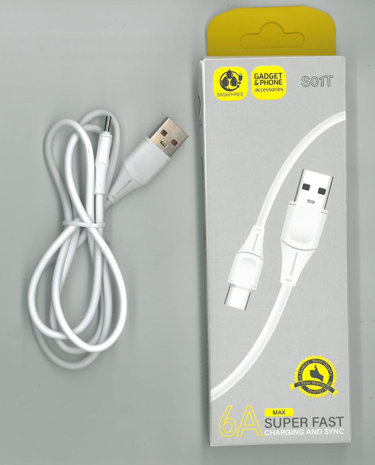 کابل تایپ سی مدل S01T
