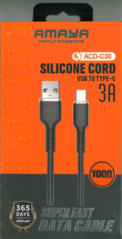 کابل usb-c آمایا مدل ACD-C30 طول 1 متر
