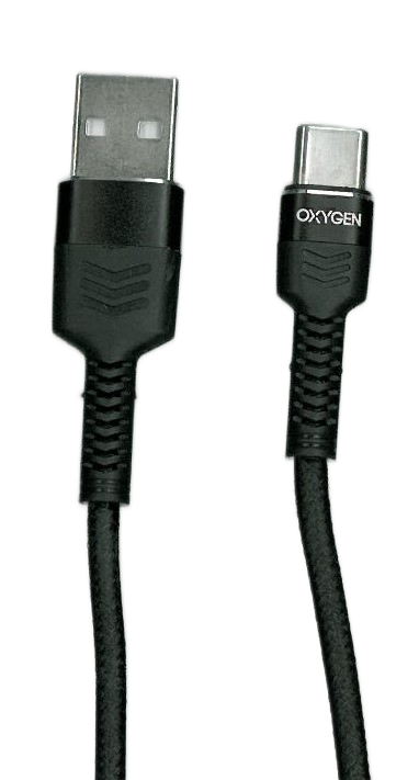 کابل شارژ تایپ سی برند اکسیژن مدل lx-10