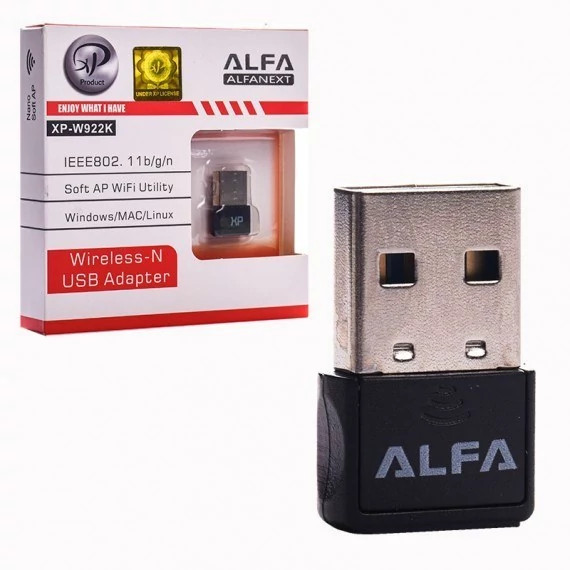 دانگل شبکه وای فای (Wi-Fi) آلفا ایکس پی (XP) مدل XP-W922S