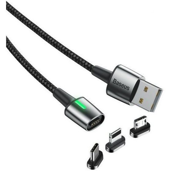 کابل آهنربایی سه سر بیسوس  Zinc magnetic Cable Kit