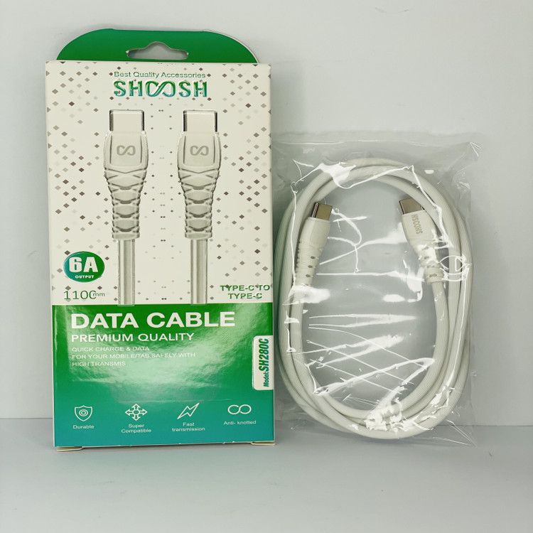 کابل شارژ دوسر تایپ سی شوش Shoosh مدل SH280C