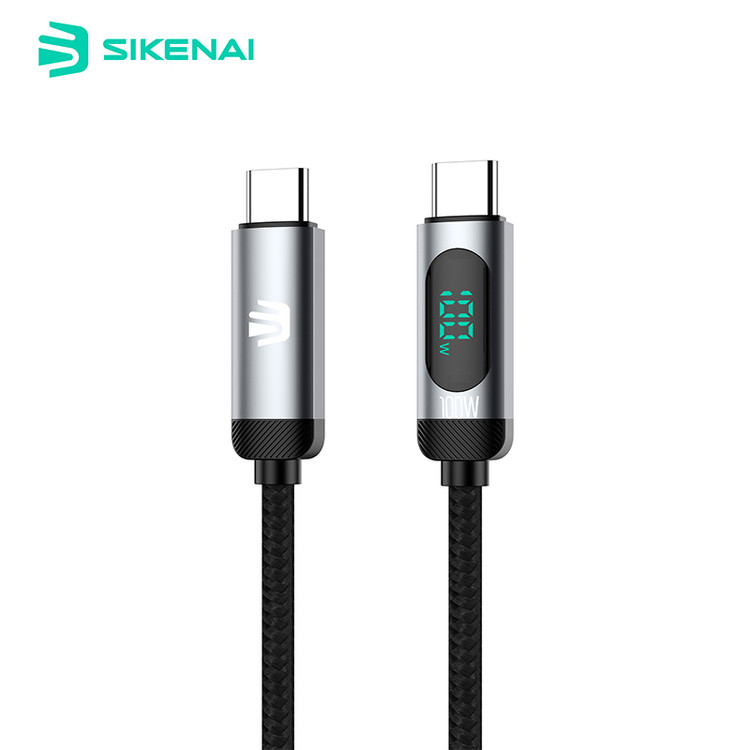 کابل دو سر تایپ سی سیکنای مدل SX-17 طول 1 متر