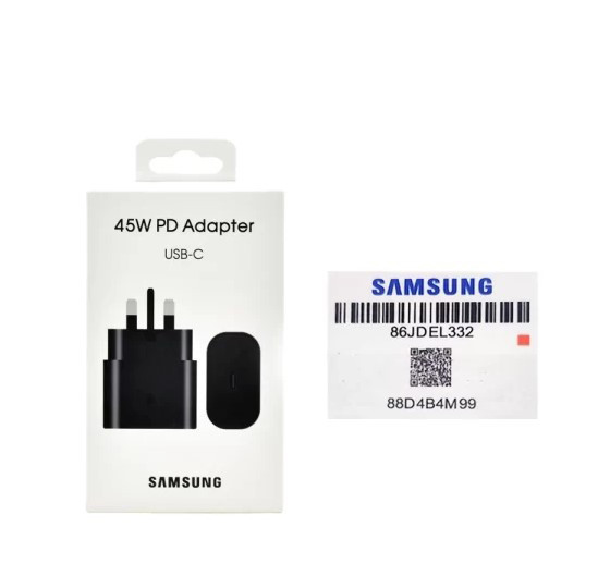 آداپتور سوپر فست شارژر اورجینال سامسونگ 45W (فابریک سامسونگ)