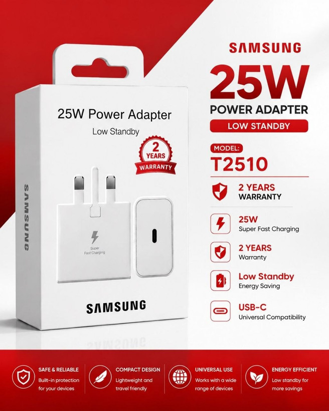 کلگی شارژ 25W مدل T2510 با برد SOLUM