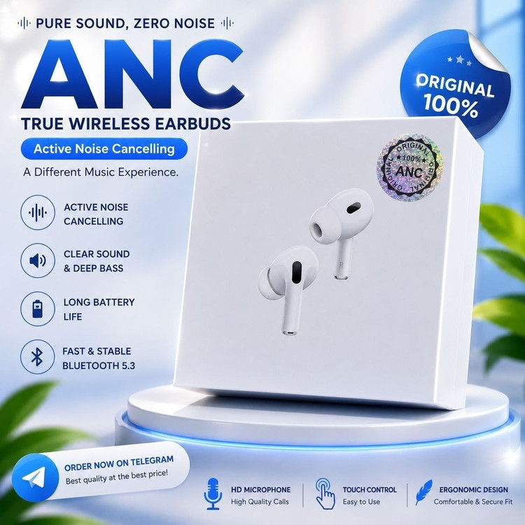 ایرپاد پرو AIRPODS PRO 2 پک ANC تایپ سی