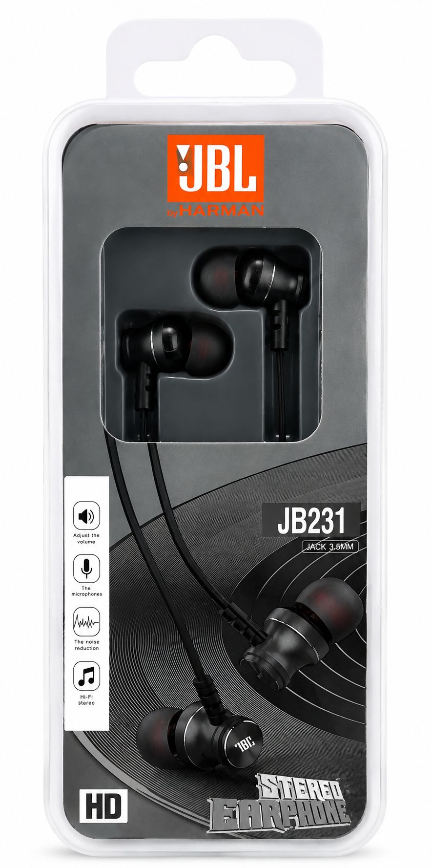 هندزفری سیمی اتصال جک ۳.۵ میلی‌متری JBL مدل JB231